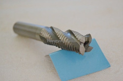 送料無料新1個(gè)hss al4フルート36ミリメートル荒加工ENDMILL波エッジミリングカッターcnc機(jī)械フライス加工機(jī)械の切削工具